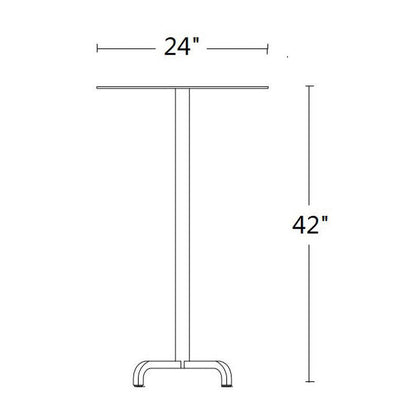 20-06 Square Bar Table
