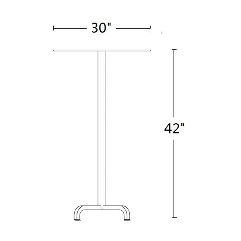 20-06 Square Bar Table